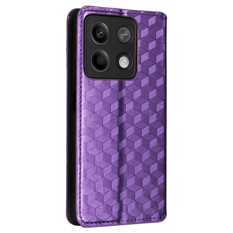 For Xiaomi Redmi Note 13 5G Cover Magnetic Closing Leather Wallet Cell Phone Case
