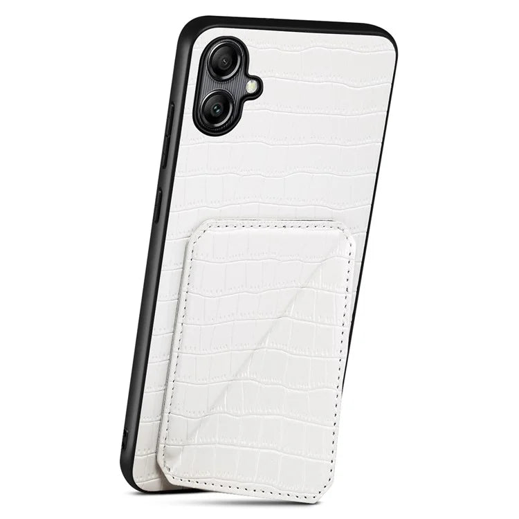 For Samsung Galaxy A05 4G Case PU+PC+TPU Anti-drop Phone Cover with Card Holder
