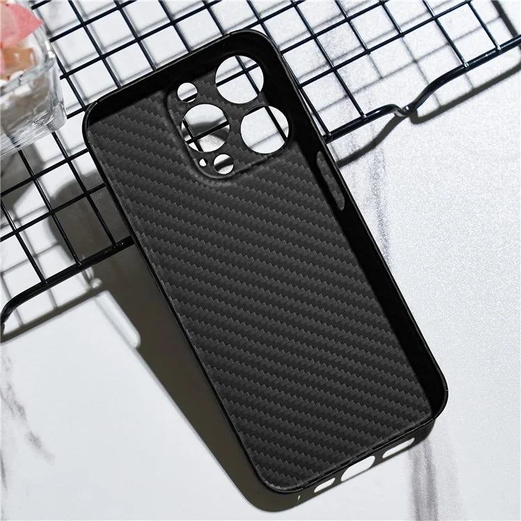 For iPhone 15 Pro Cover 1500D Coarse Texture Aramid Fiber Precise Cutout Phone Protective Shell