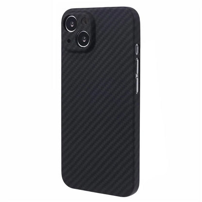 For iPhone 15 Plus Case 1500D Coarse Texture Carbon Fiber Texture Precise Cutout Phone Protective Cover