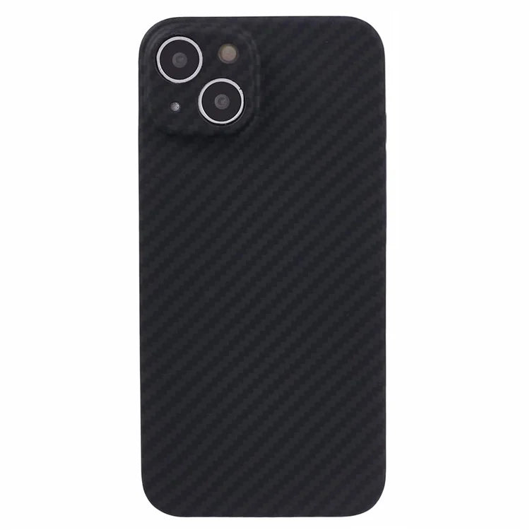 For iPhone 15 Plus Case 1500D Coarse Texture Carbon Fiber Texture Precise Cutout Phone Protective Cover