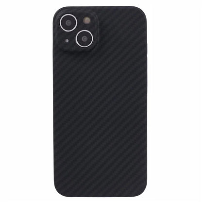 For iPhone 15 Plus Case 1500D Coarse Texture Carbon Fiber Texture Precise Cutout Phone Protective Cover