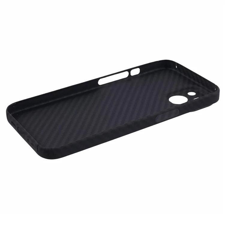 For iPhone 15 Plus Case 1500D Coarse Texture Carbon Fiber Texture Precise Cutout Phone Protective Cover