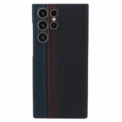 For Samsung Galaxy S22 Ultra 5G Smartphone Cover Precise Lens Cutout Cell Phone Case Aramid Fiber Shell