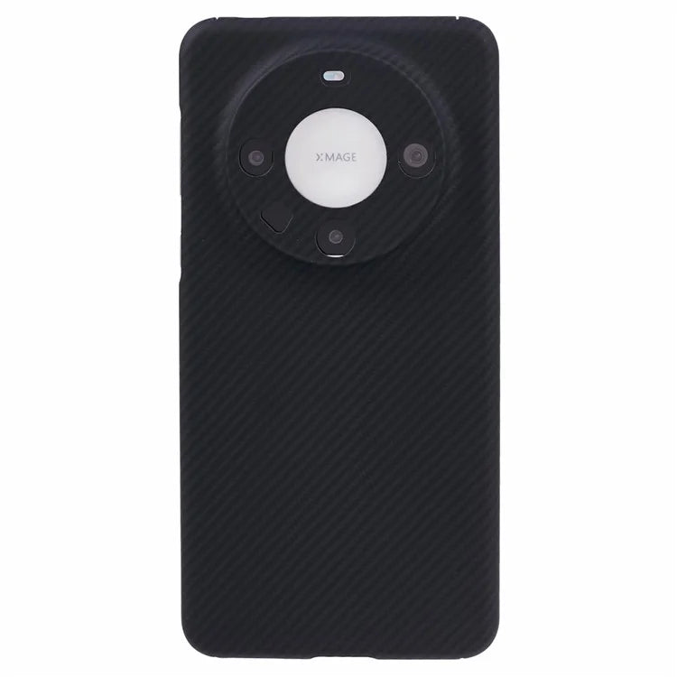 For Huawei Mate 60 Case 600D Fine Texture Aramid Fiber Precise Lens Cutout Anti-scratch Cover