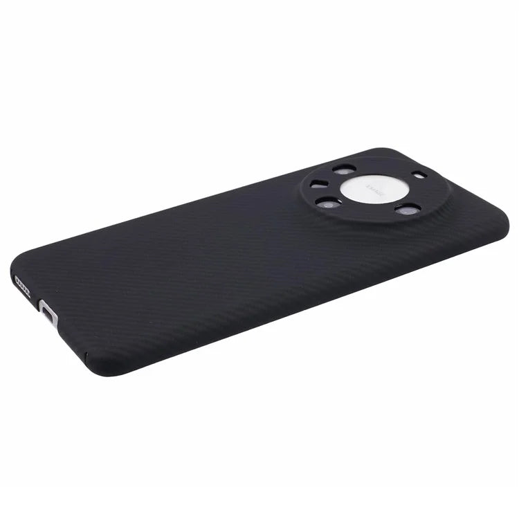 For Huawei Mate 60 Case 600D Fine Texture Aramid Fiber Precise Lens Cutout Anti-scratch Cover