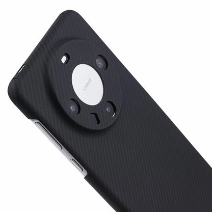 For Huawei Mate 60 Case 600D Fine Texture Aramid Fiber Precise Lens Cutout Anti-scratch Cover