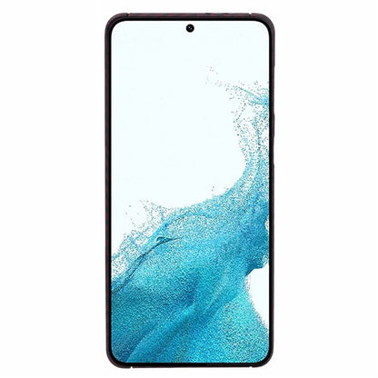 For Samsung Galaxy S22 5G Cell Phone Case 1500D Coarse Texture Aramid Fiber Anti-fall Back Cover (Big Rear Lens Hole)