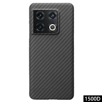 For OnePlus Ace Pro 5G / 10T 5G Aramid Fiber Cell Phone Case 1500D Coarse Texture Cover with Big Lens Cutout