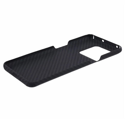 For OnePlus Ace Pro 5G / 10T 5G Aramid Fiber Cell Phone Case 1500D Coarse Texture Cover with Big Lens Cutout