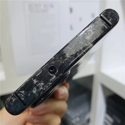 For Samsung Galaxy S22 Ultra 5G Cell Phone Cases Forging Pattern Aramid Fiber Cover