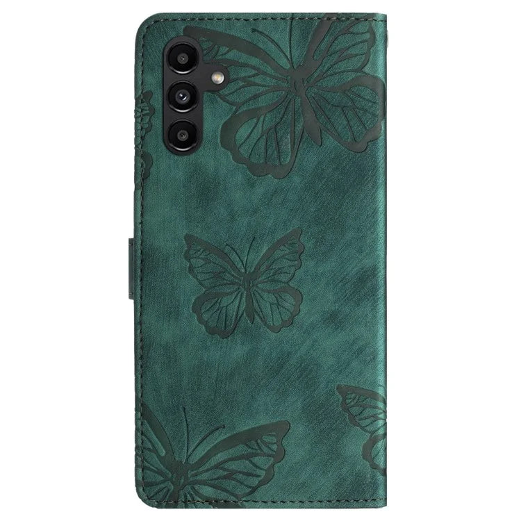 For Samsung Galaxy A35 5G Flip Phone Case PU Leather Butterflies Wallet Cover