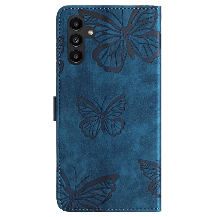 For Samsung Galaxy A35 5G Flip Phone Case PU Leather Butterflies Wallet Cover