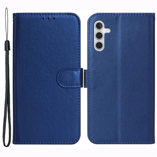 B40 For Samsung Galaxy A35 Cell Phone Case Wallet PU Leather+TPU Well-protected Cover