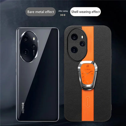 KADEM For Honor 100 Pro 5G Cell Phone Cases Electroplating Protection Cover with Kickstand