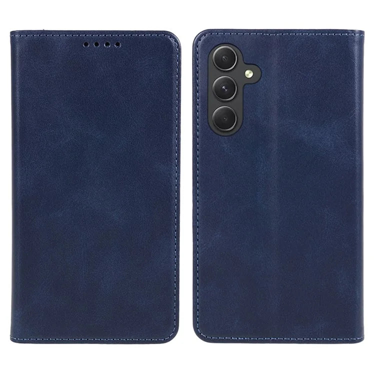 For Samsung Galaxy S24 Case Anti-Scratch TPU + PU Leather Mobile Phone Cover