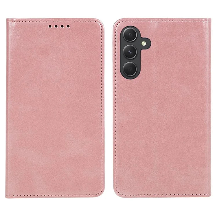 For Samsung Galaxy S24 Case Anti-Scratch TPU + PU Leather Mobile Phone Cover