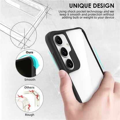 Combat X Mode Series for Samsung Galaxy S24 Cell Phone Case Four Corner Anti-drop Cover