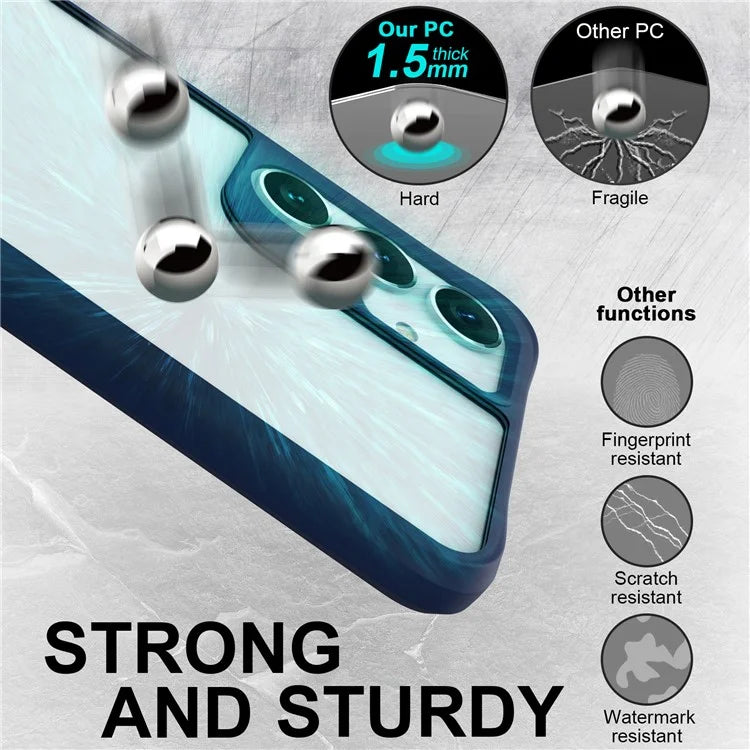 Combat X Mode Series for Samsung Galaxy S24+ Cell Phone Case TPU+PC Anti-drop Cover