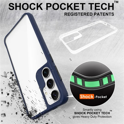 Combat X Mode Series for Samsung Galaxy S24+ Cell Phone Case TPU+PC Anti-drop Cover