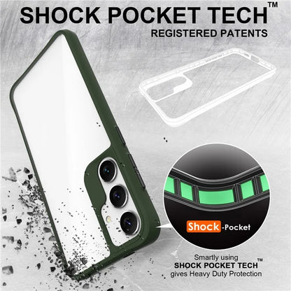 Combat X Mode Series for Samsung Galaxy S24+ Cell Phone Case TPU+PC Anti-drop Cover