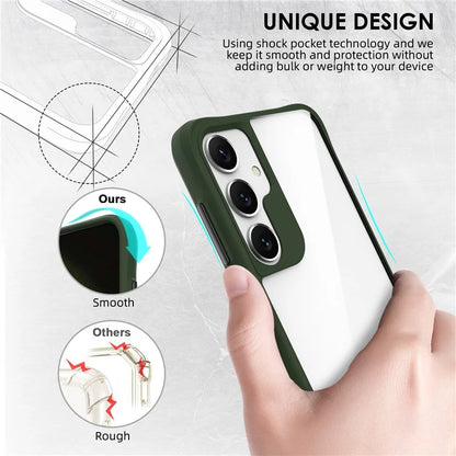 Combat X Mode Series for Samsung Galaxy S24+ Cell Phone Case TPU+PC Anti-drop Cover