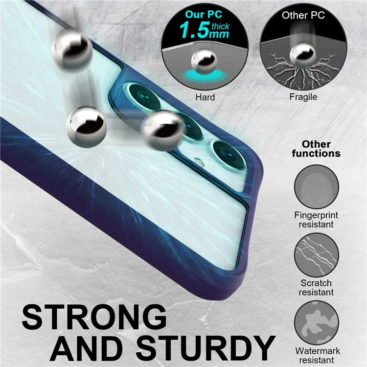 Combat X Mode Series for Samsung Galaxy S24+ Cell Phone Case TPU+PC Anti-drop Cover