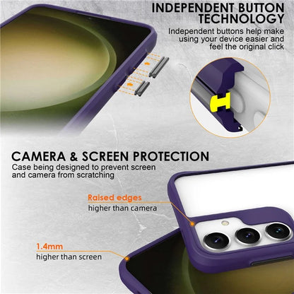 Combat X Mode Series for Samsung Galaxy S24+ Cell Phone Case TPU+PC Anti-drop Cover
