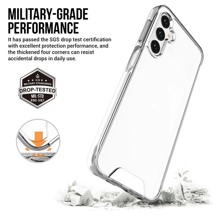 For Samsung Galaxy A54 5G Case Military Grade Drop Protection TPU+PC Clear Phone Cover