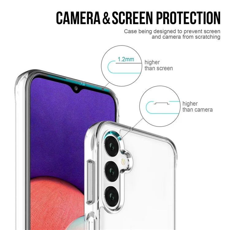 For Samsung Galaxy A54 5G Case Military Grade Drop Protection TPU+PC Clear Phone Cover