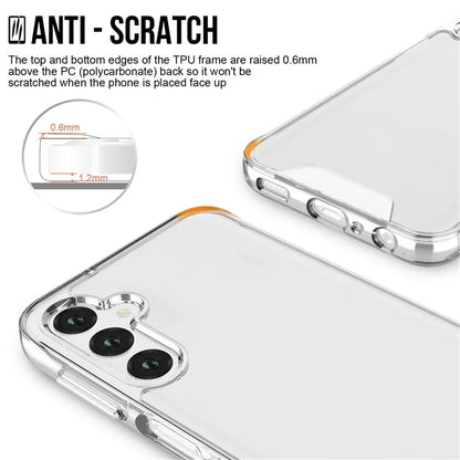 For Samsung Galaxy A54 5G Case Military Grade Drop Protection TPU+PC Clear Phone Cover