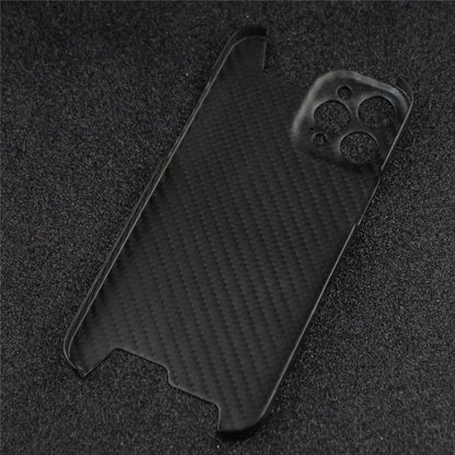 For iPhone 14 Pro Max Cover Scratch Resistant Forging Pattern Aramid Fiber Cell Phone Cases