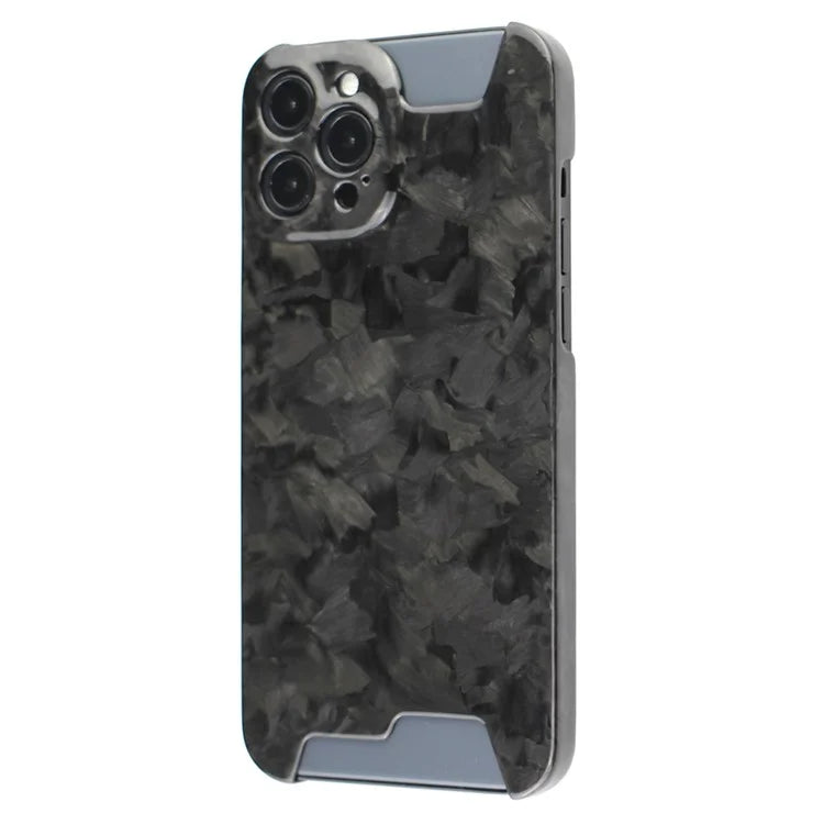 For iPhone 13 Pro Cover Forging Pattern Aramid Fiber Shockproof Cell Phone Cases