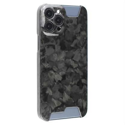 For iPhone 13 Pro Cover Forging Pattern Aramid Fiber Shockproof Cell Phone Cases