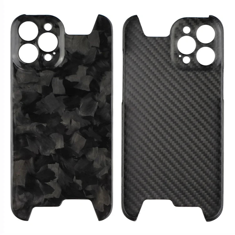 For iPhone 13 Pro Cover Forging Pattern Aramid Fiber Shockproof Cell Phone Cases