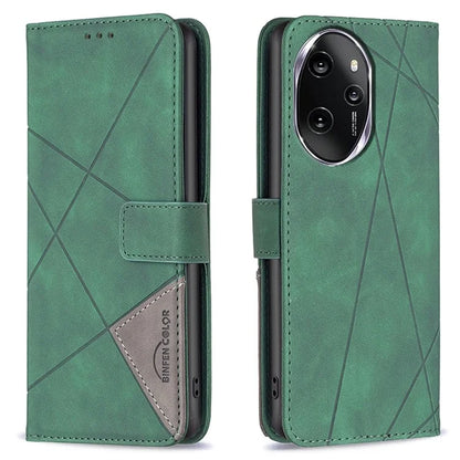 BINFEN COLOR BF05 For Honor 100 Pro 5G Cell Phone Case Imprinted Wallet Stand Leather Cover
