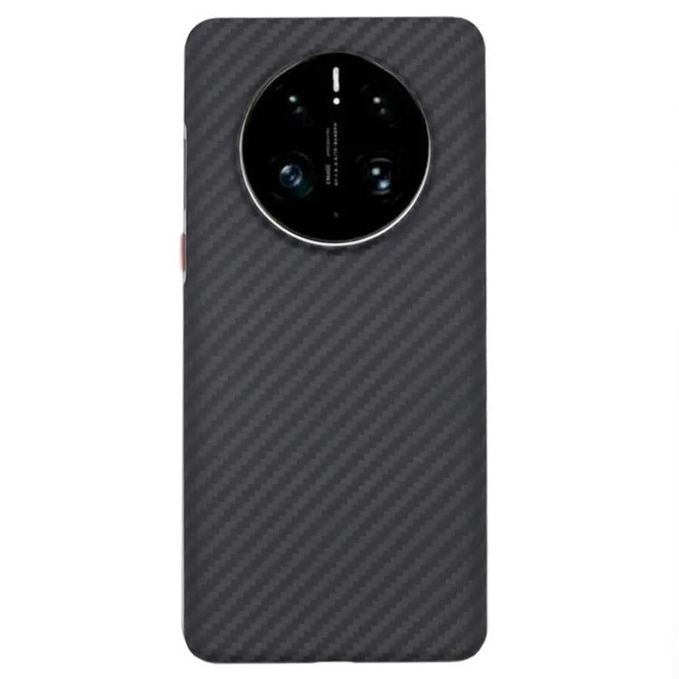 For Huawei Mate 50 Pro 4G Phone Cover Big Lens Cutout Aramid Fiber 1500D Coarse Texture Phone Case