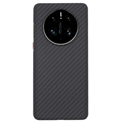 For Huawei Mate 50 Pro 4G Phone Cover Big Lens Cutout Aramid Fiber 1500D Coarse Texture Phone Case