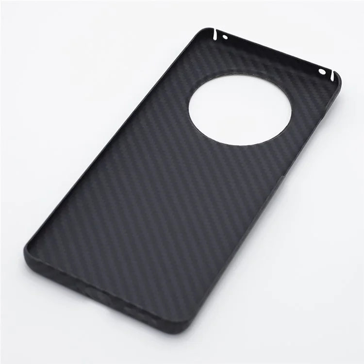 For Huawei Mate 50 Pro 4G Phone Cover Big Lens Cutout Aramid Fiber 1500D Coarse Texture Phone Case