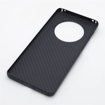 For Huawei Mate 50 Pro 4G Phone Cover Big Lens Cutout Aramid Fiber 1500D Coarse Texture Phone Case