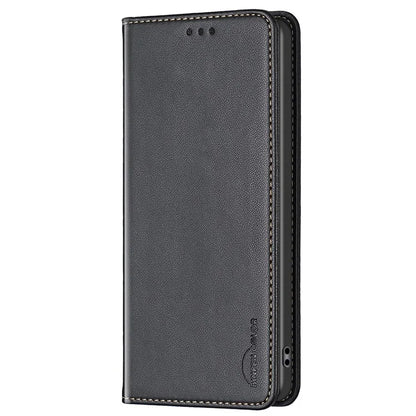 BINFEN COLOR BF18 For Honor 100 Pro 5G Cover Card Holder Leather Stand Cell Phone Case
