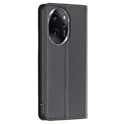 BINFEN COLOR BF18 For Honor 100 Pro 5G Cover Card Holder Leather Stand Cell Phone Case