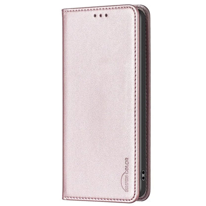 BINFEN COLOR BF18 For Honor 100 Pro 5G Cover Card Holder Leather Stand Cell Phone Case