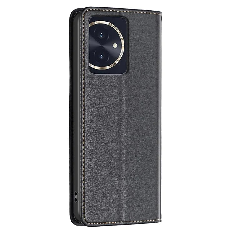 BINFEN COLOR BF18 For Honor 100 5G Cell Phone Case Card Holder Flip Stand Leather Cover