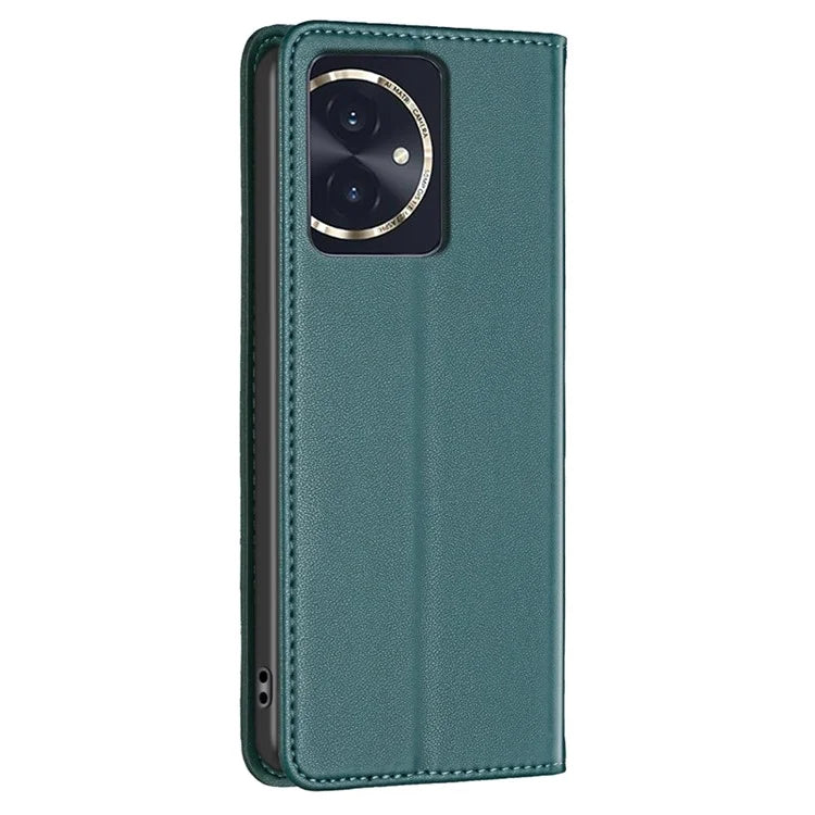 BINFEN COLOR BF18 For Honor 100 5G Cell Phone Case Card Holder Flip Stand Leather Cover