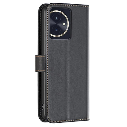 BINFEN COLOR BF17 For Honor 100 5G Cell Phone Case PU Leather Wallet Anti-drop Cover