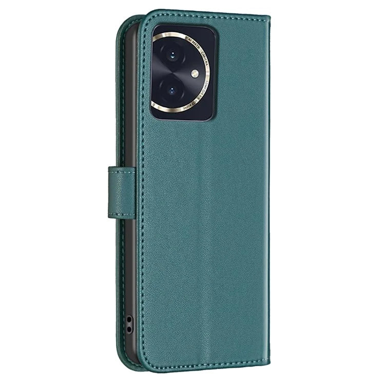 BINFEN COLOR BF17 For Honor 100 5G Cell Phone Case PU Leather Wallet Anti-drop Cover