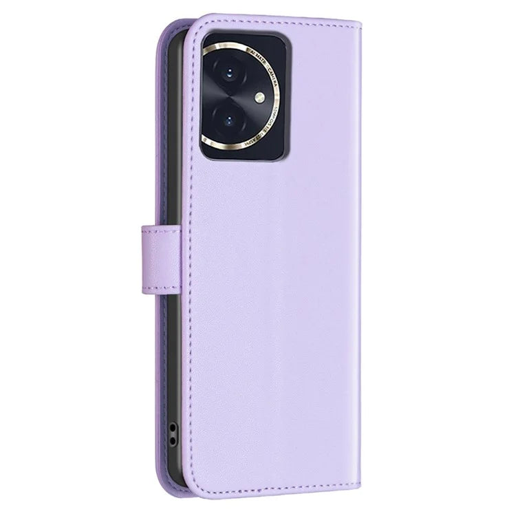 BINFEN COLOR BF17 For Honor 100 5G Cell Phone Case PU Leather Wallet Anti-drop Cover
