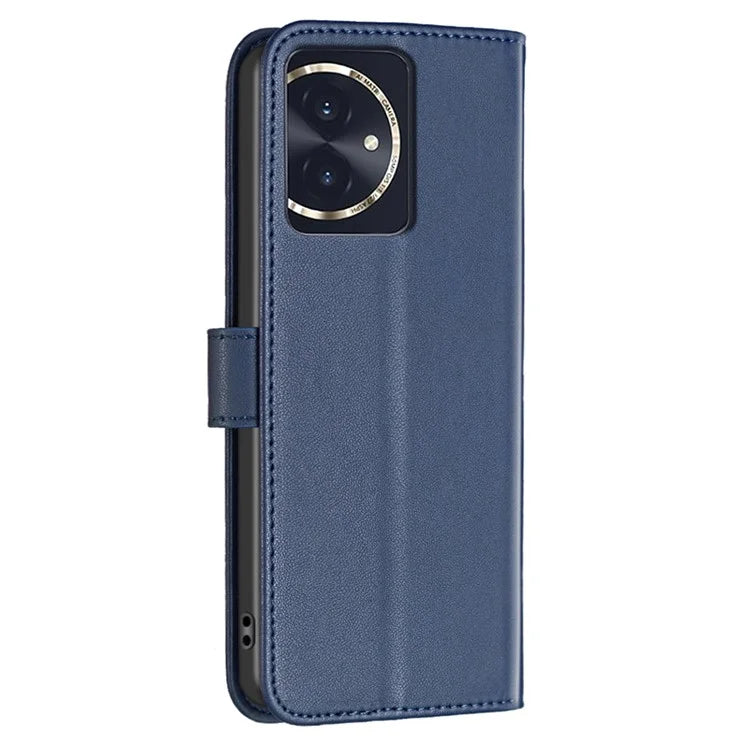 BINFEN COLOR BF17 For Honor 100 5G Cell Phone Case PU Leather Wallet Anti-drop Cover