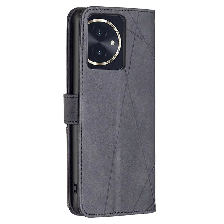 BINFEN COLOR BF05 For Honor 100 5G Cell Phone Case Imprinted Leather Wallet Protective Cover